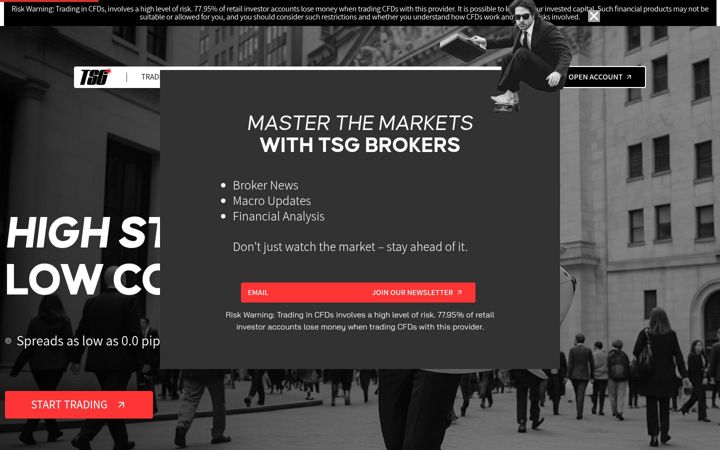 Képernyőkép: tsgbrokers.com