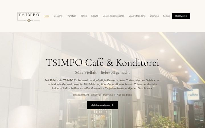 Screenshot of tsimpo.cafe