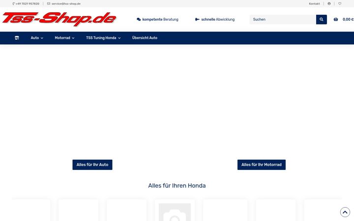 Screenshot of tss-shop.de