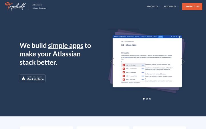 Screenshot of tss.io