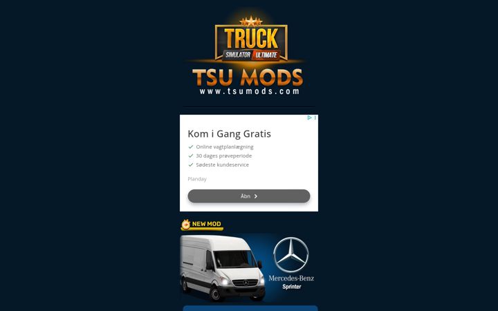 Screenshot of tsumods.com