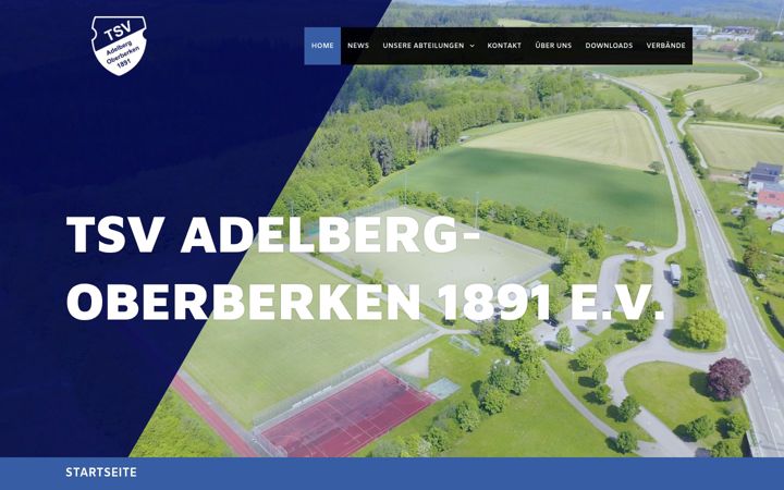 Screenshot of tsv-adelberg-oberberken.de