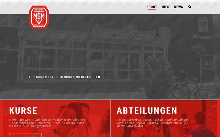 Snímek obrazovky tsv-milbertshofen.de