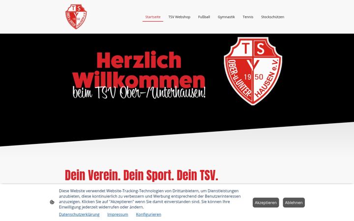 Screenshot von tsv-ober-unterhausen.com