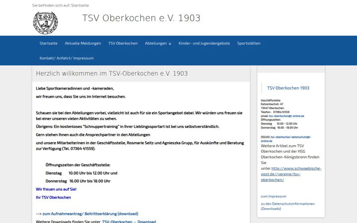tsv-oberkochen.de