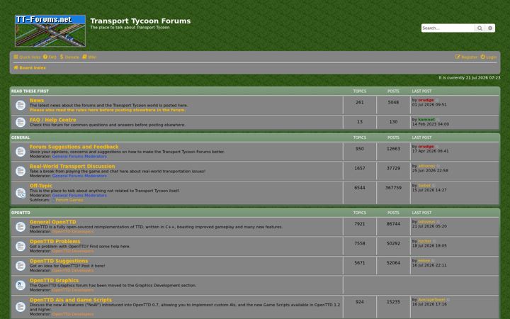 Snímek obrazovky tt-forums.net