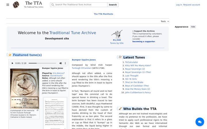 Screenshot of ttadev.org