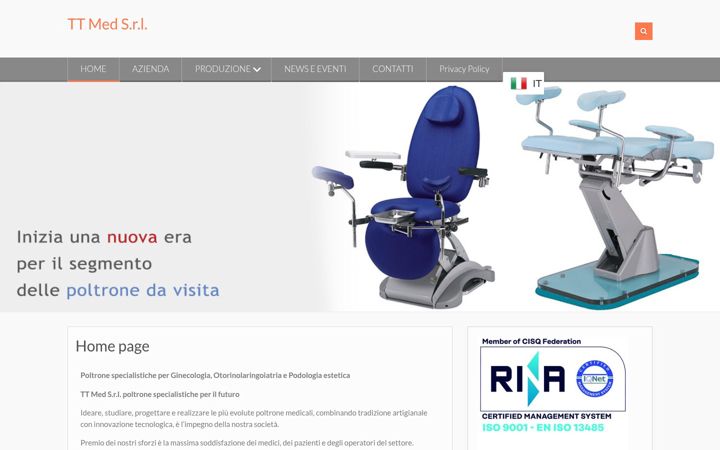 Screenshot von ttmed.it