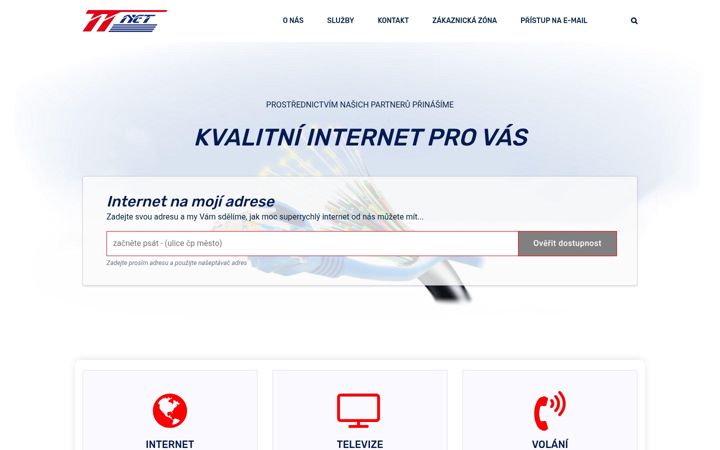Snímek obrazovky ttnet.cz