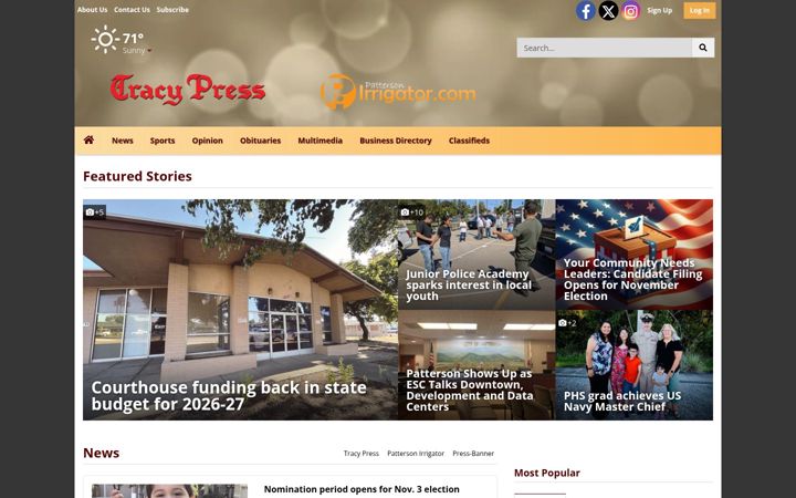 Screenshot of ttownmedia.com