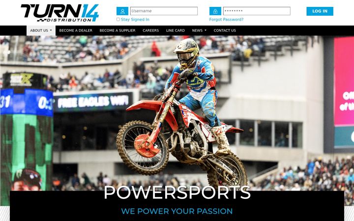 Snímek obrazovky tuckerpowersports.com