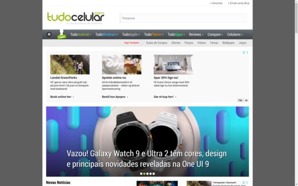 Screenshot of tudocelular.com