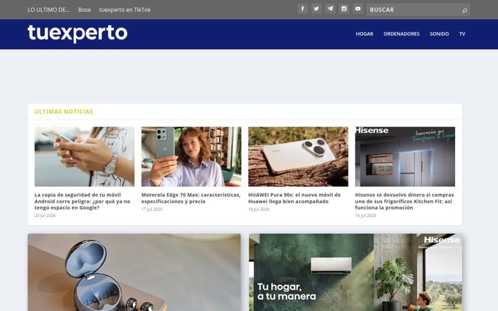 Screenshot of tuexperto.com