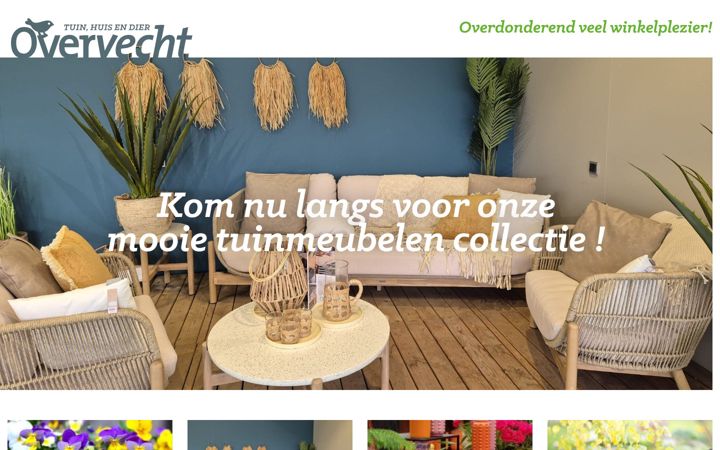 Skærmbillede af tuincentrumovervecht.nl