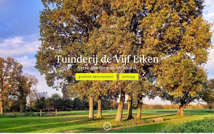 Screenshot of tuinderijdevijfeiken.nl