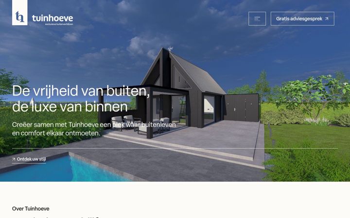 Skærmbillede af tuinhoeve.nl