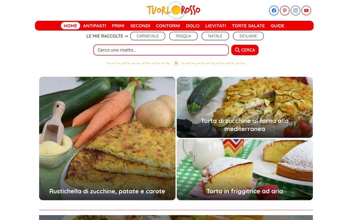 Screenshot of tuorlorosso.it