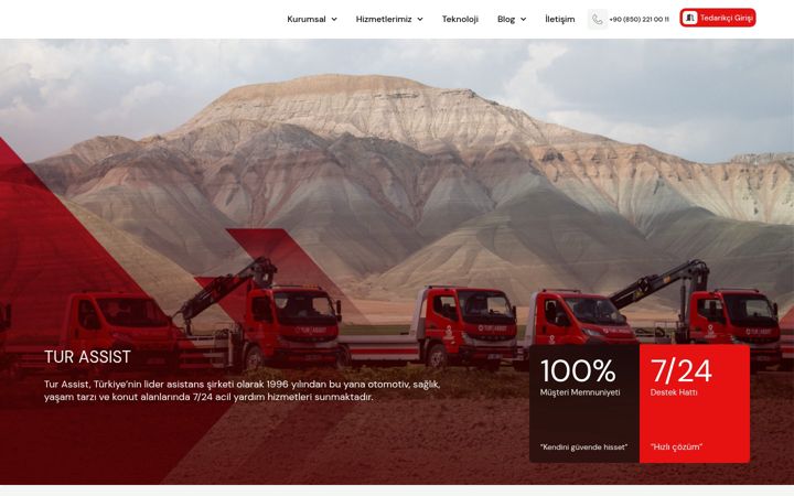 Screenshot of turassist.com
