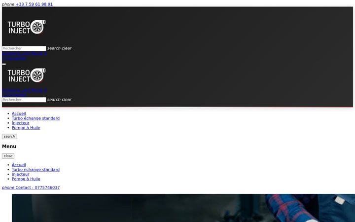 Screenshot of turboinject.fr