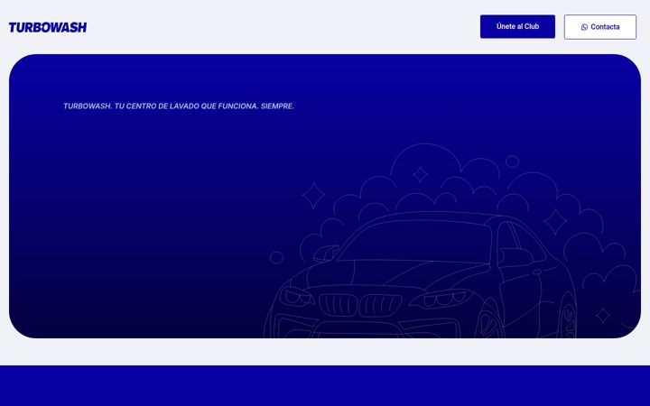 Screenshot of turbowash.es