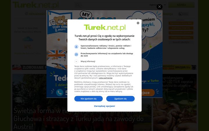 Screenshot of turek.net.pl