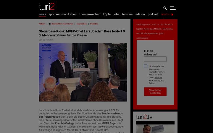 Screenshot of turi2.de