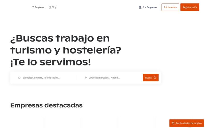 Screenshot of turijobs.com
