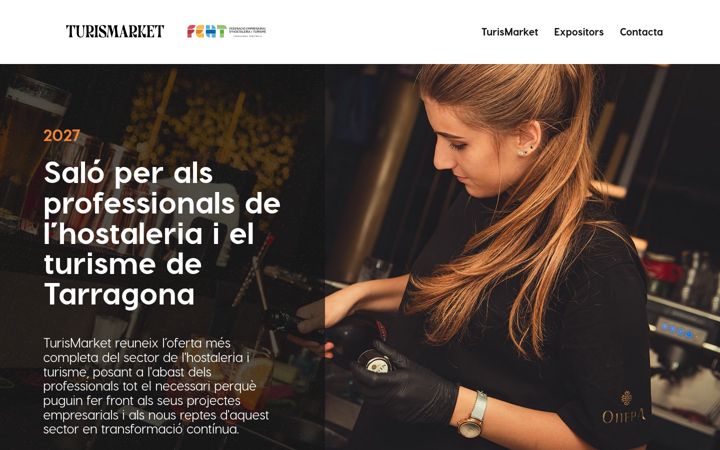 Skærmbillede af turismarket.com