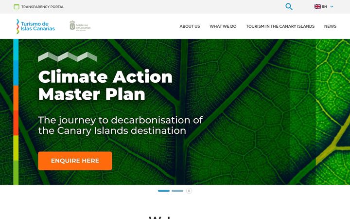 Screenshot of turismodeislascanarias.com
