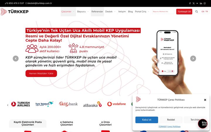 Screenshot von turkkep.com.tr