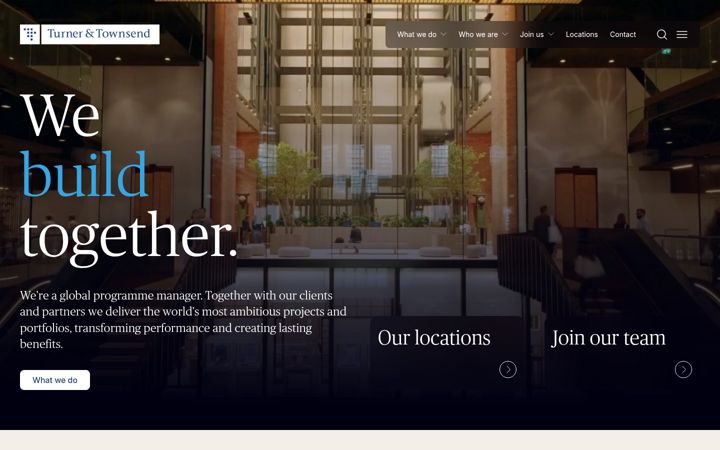 Screenshot of turnerandtownsend.com