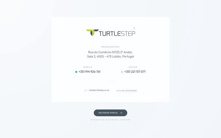 Screenshot of turtlestep.co.uk