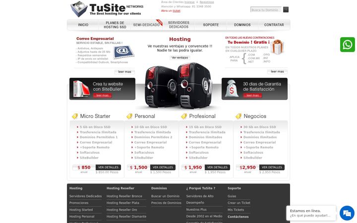 Screenshot of tusite.com