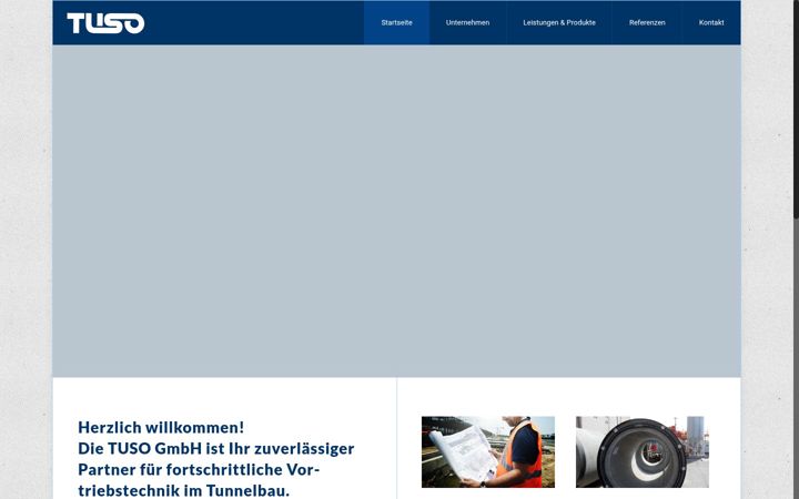 Screenshot ta' tuso-bau.de