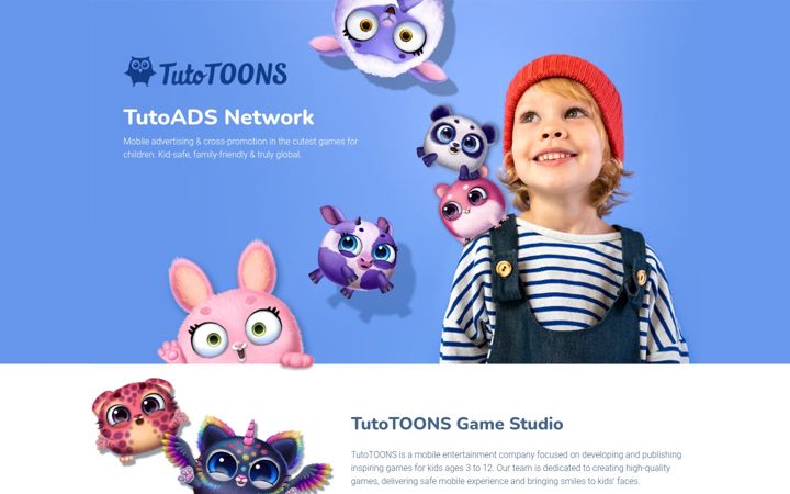 Screenshot of tutoads.tv
