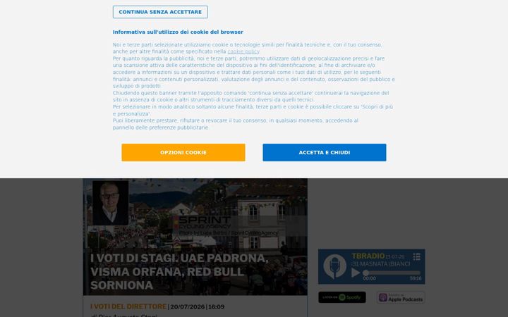 Screenshot of tuttobiciweb.it