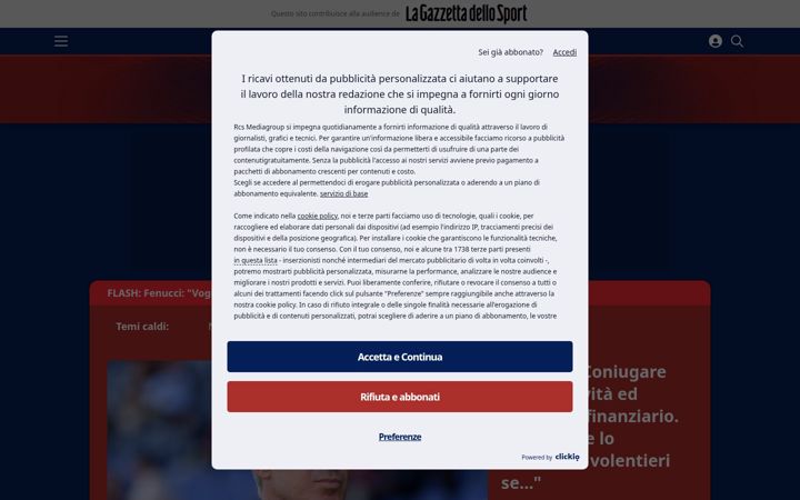 Screenshot of tuttobolognaweb.it