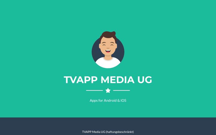 Screenshot of tvappmedia.de