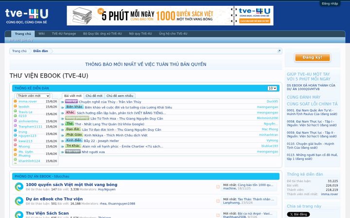 Screenshot of tve-4u.org