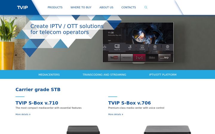 Skærmbillede af tvip.tv