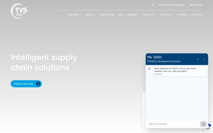 Screenshot of tvsscs.com