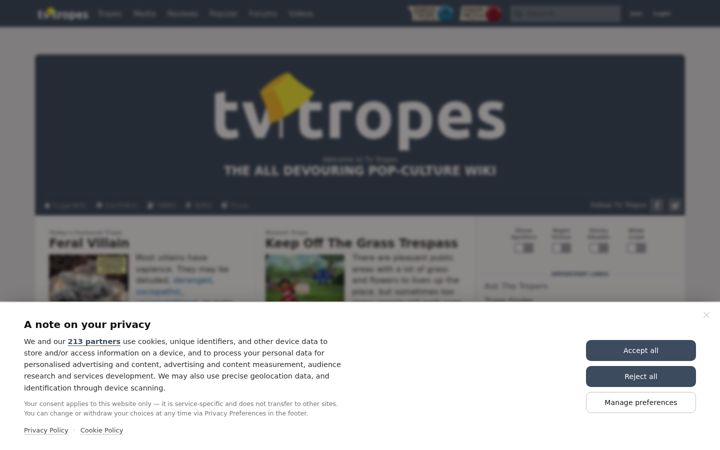 Képernyőkép: tvtropes.org