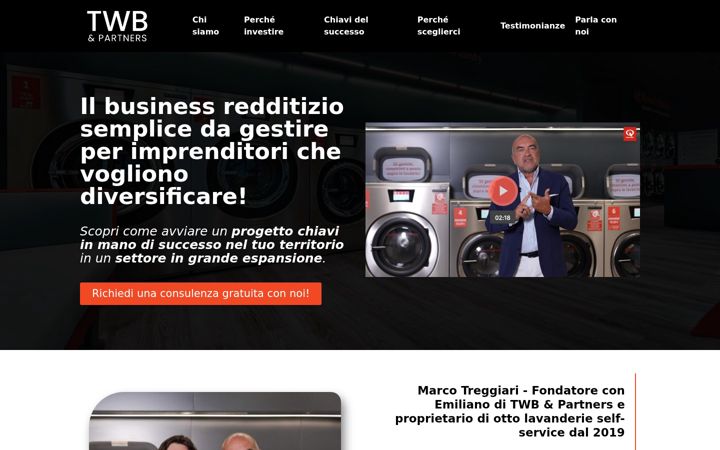 Screenshot of twbpartners.it