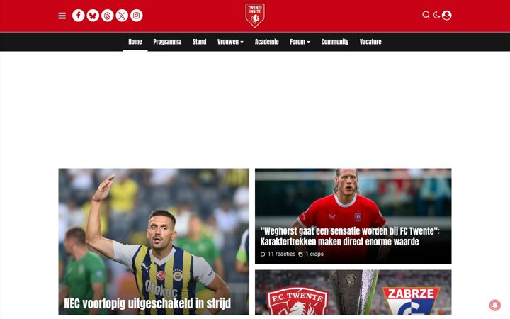 Screenshot of twenteinsite.nl