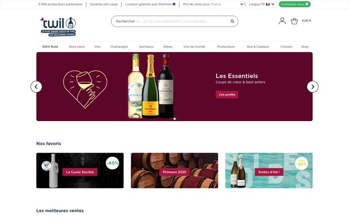 Screenshot of twil.fr