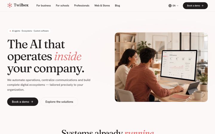 Screenshot of twilbox.com