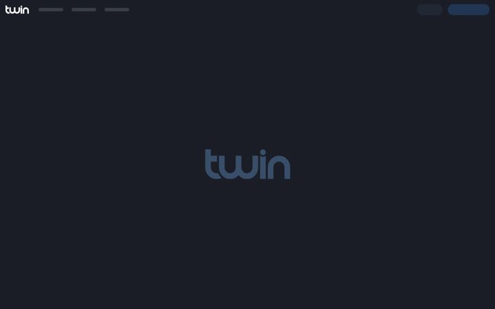 Screenshot of twin.com