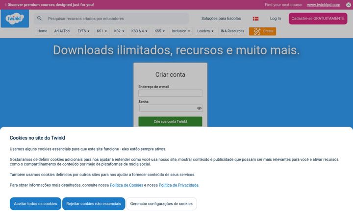 Screenshot of twinkl.com.br
