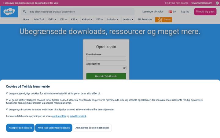 Screenshot ta' twinkl.com