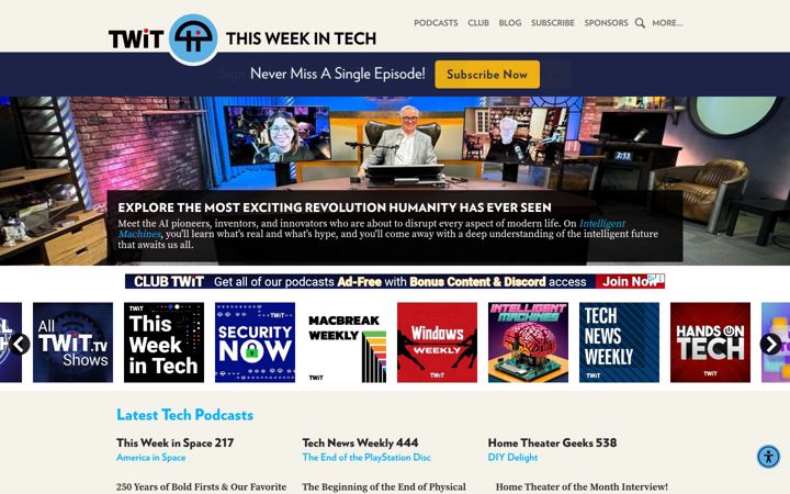 Screenshot ta' twit.tv